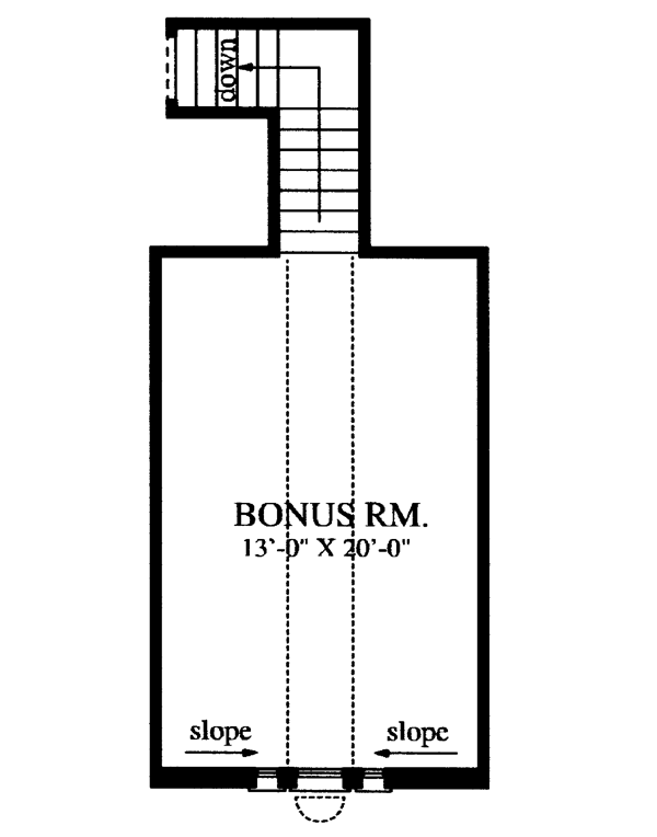 Country One-Story Level Two of Plan 79249