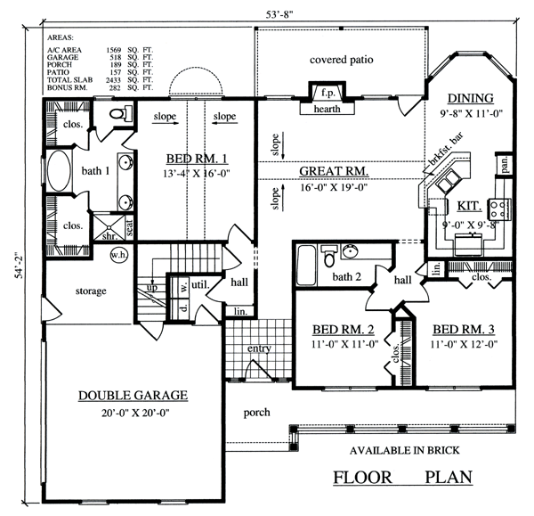 Country Level One of Plan 79283