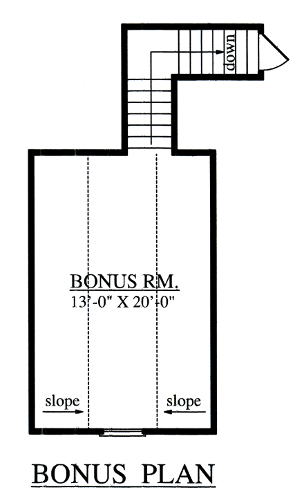 Country One-Story Level Two of Plan 79285