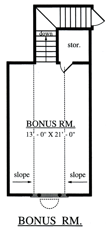 Country One-Story Level Two of Plan 79286