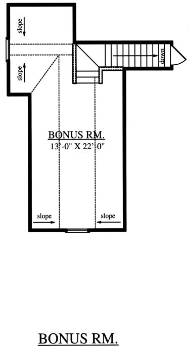 Country One-Story Level Two of Plan 79291