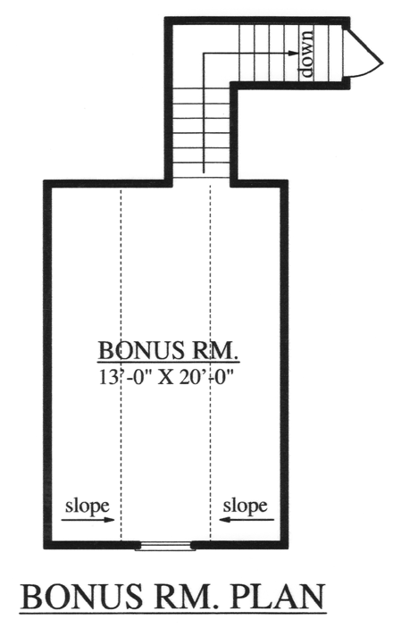 Country One-Story Level Two of Plan 79294