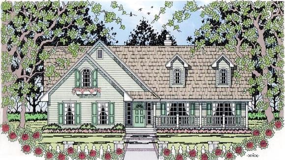 House Plan 79294 Elevation