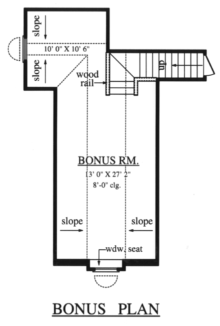 Country One-Story Level Two of Plan 79295