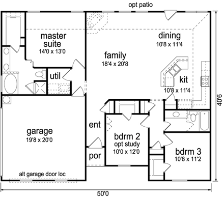 First Level Plan