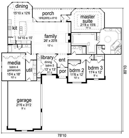 First Level Plan