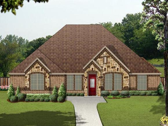 House Plan 79346 Elevation