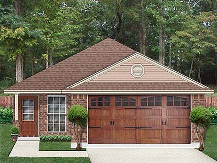 Craftsman Traditional Elevation of Plan 79354