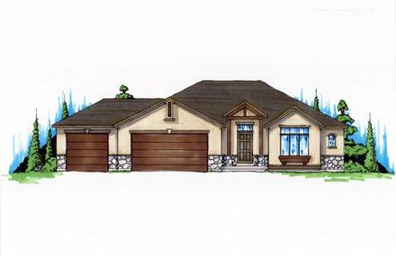 House Plan 79709 Elevation