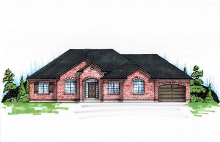 House Plan 79729 Elevation