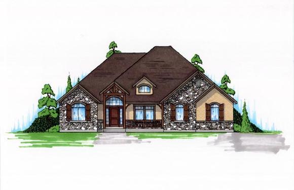 House Plan 79746 Elevation