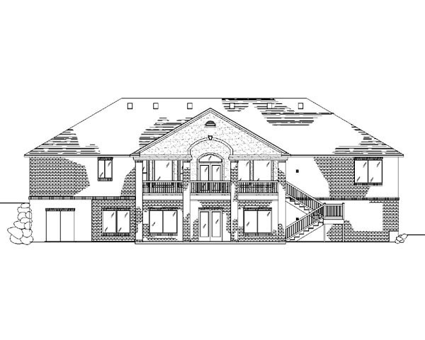 Plan 79773 | Traditional House with 6 Bed, 5 Bath, 3 Car