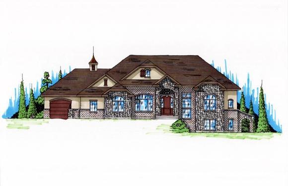 House Plan 79774 Elevation