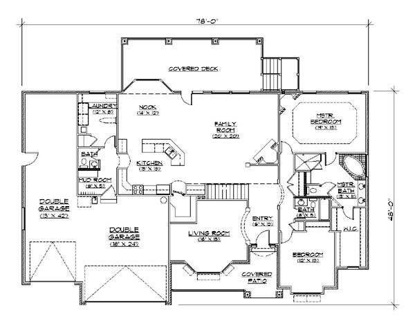 Plan 79786 | European House with 5 Bed, 5 Bath, 3 Car