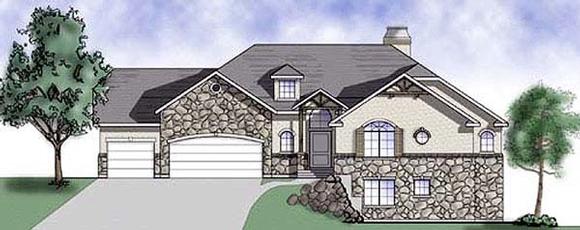 House Plan 79794 Elevation