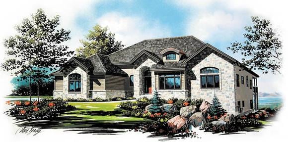 House Plan 79818 Elevation