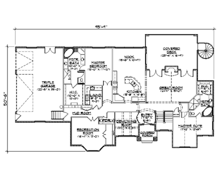 First Level Plan