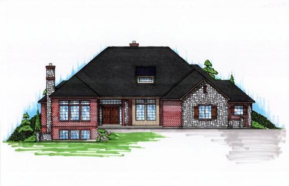 House Plan 79859 Elevation