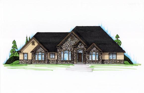 House Plan 79860 Elevation