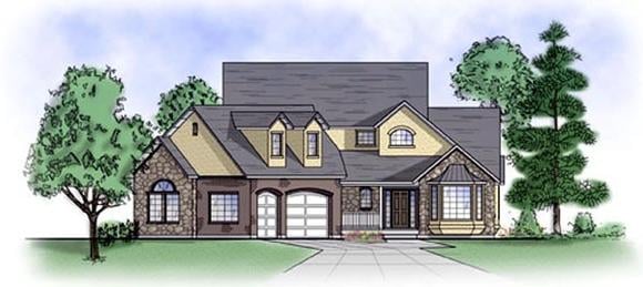 House Plan 79879 Elevation