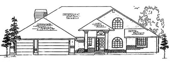 House Plan 79919 Elevation