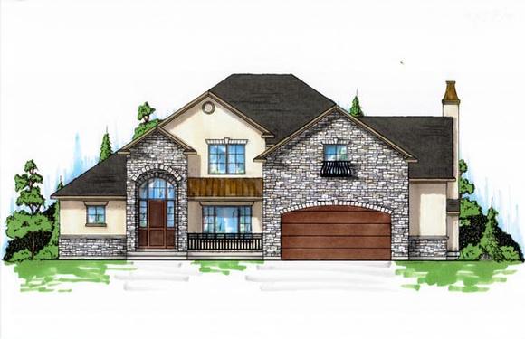 House Plan 79927 Elevation