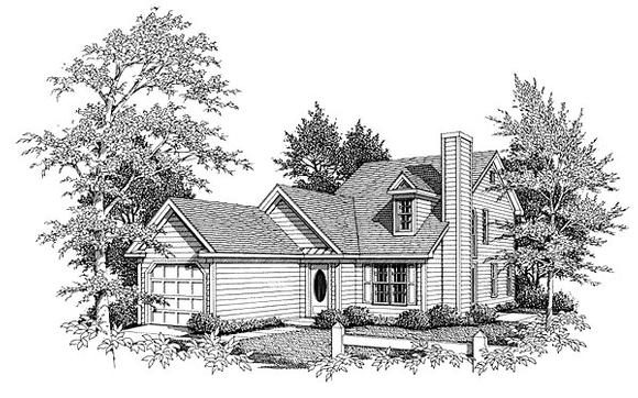 House Plan 80114 Elevation