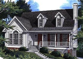 Plan 80130 - 1553 Square Feet