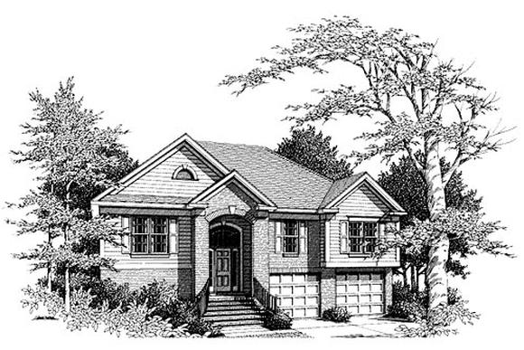 House Plan 80150 Elevation