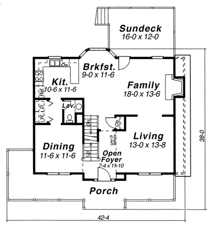 First Level Plan