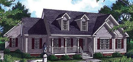 House Plan 80182 Elevation