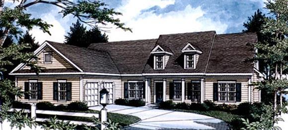 House Plan 80184 Elevation