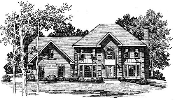 European Plan with 2514 Sq. Ft., 3 Bedrooms, 4 Bathrooms, 2 Car Garage Picture 6