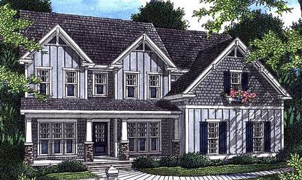 House Plan 80215 Elevation