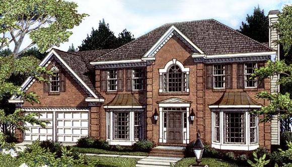 House Plan 80217 Elevation