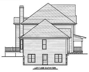 Southern Plan with 2859 Sq. Ft., 4 Bedrooms, 4 Bathrooms, 2 Car Garage Picture 20