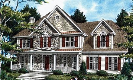 House Plan 80225 Elevation