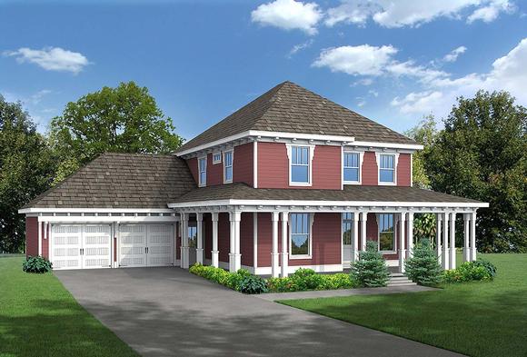 House Plan 80262 Elevation