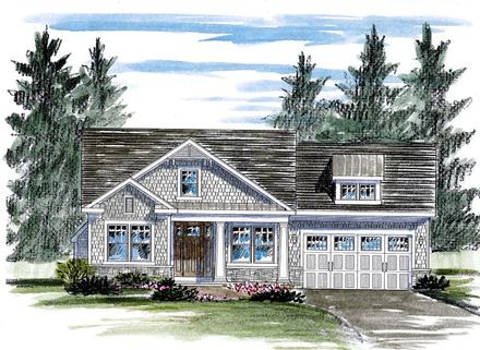 House Plan 80307 Elevation