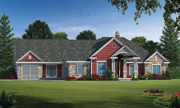 House Plan 80403 Elevation