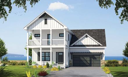 House Plan 80429 Elevation