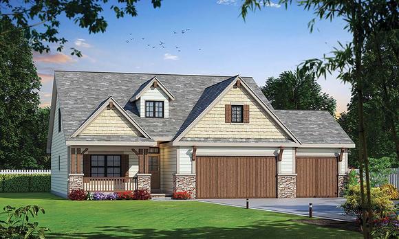 House Plan 80432 Elevation