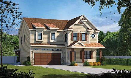 Country Southern Traditional Elevation of Plan 80434