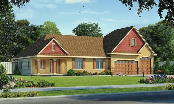 House Plan 80456 Elevation