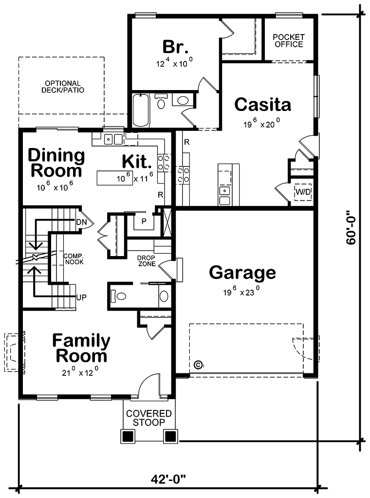 Traditional Level One of Plan 80457