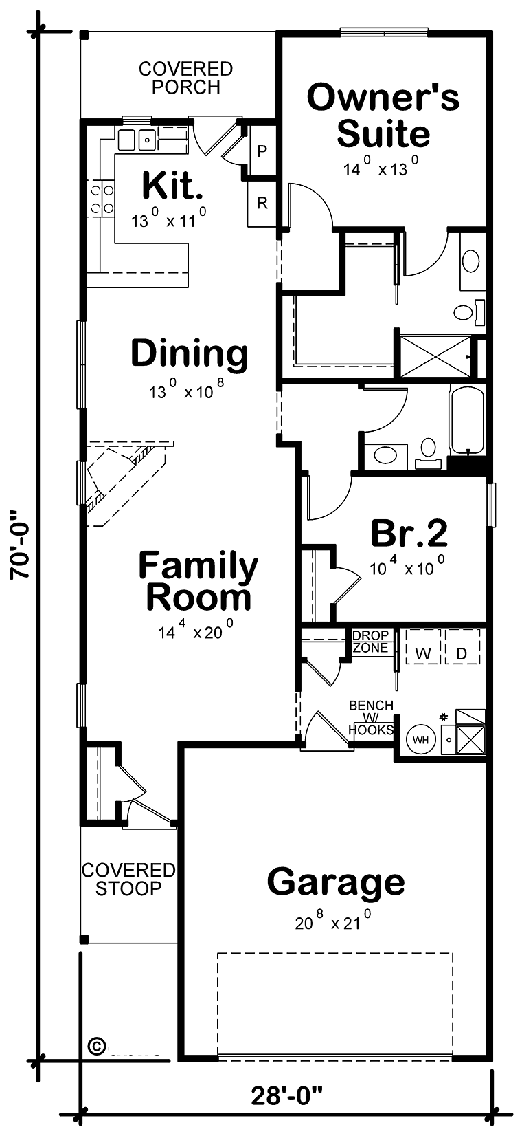 Traditional Level One of Plan 80467