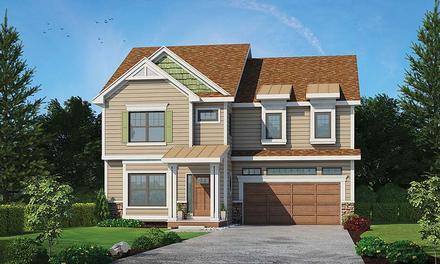 House Plan 80471 Elevation