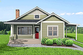 Plan 80504 - 1112 Square Feet