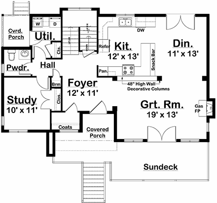 First Level Plan