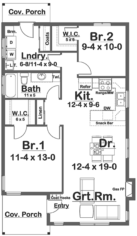 First Level Plan